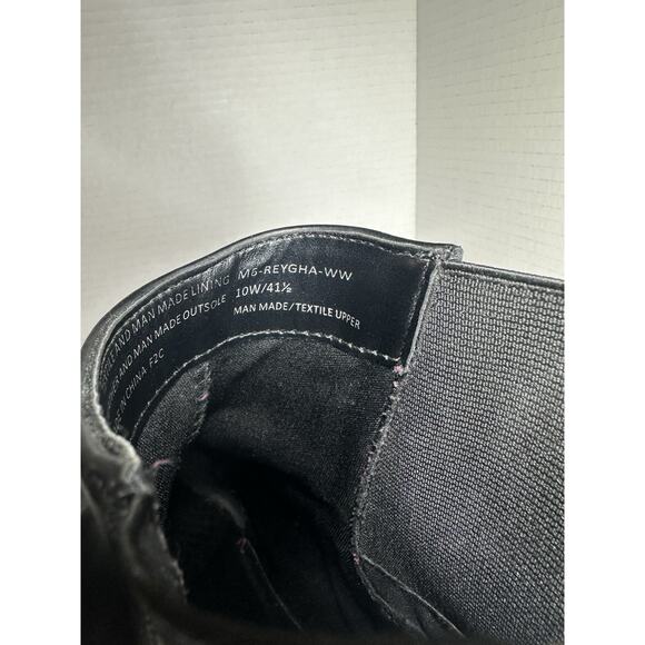 Mix No. 6 Reygha Women’s Black Chelsea Ankle Boots Size 10 W / 41.5 Pull-on - Picture 12 of 13